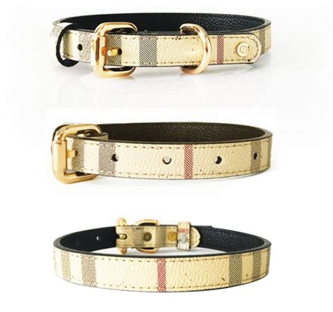 designer dog collars burberry|extra small designer dog collars.